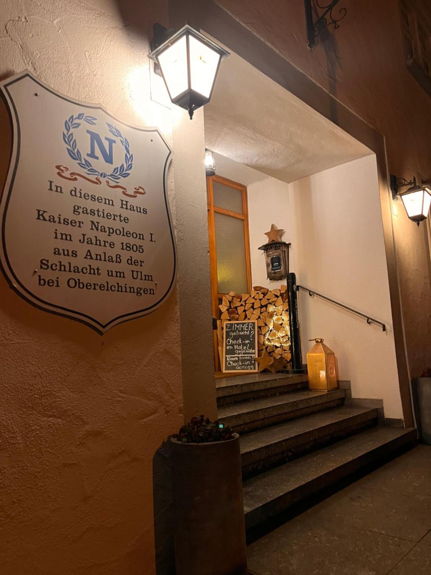 Gasthof Zum Ritter - A Cozy Historical Landmark Ulm Zewnętrze zdjęcie